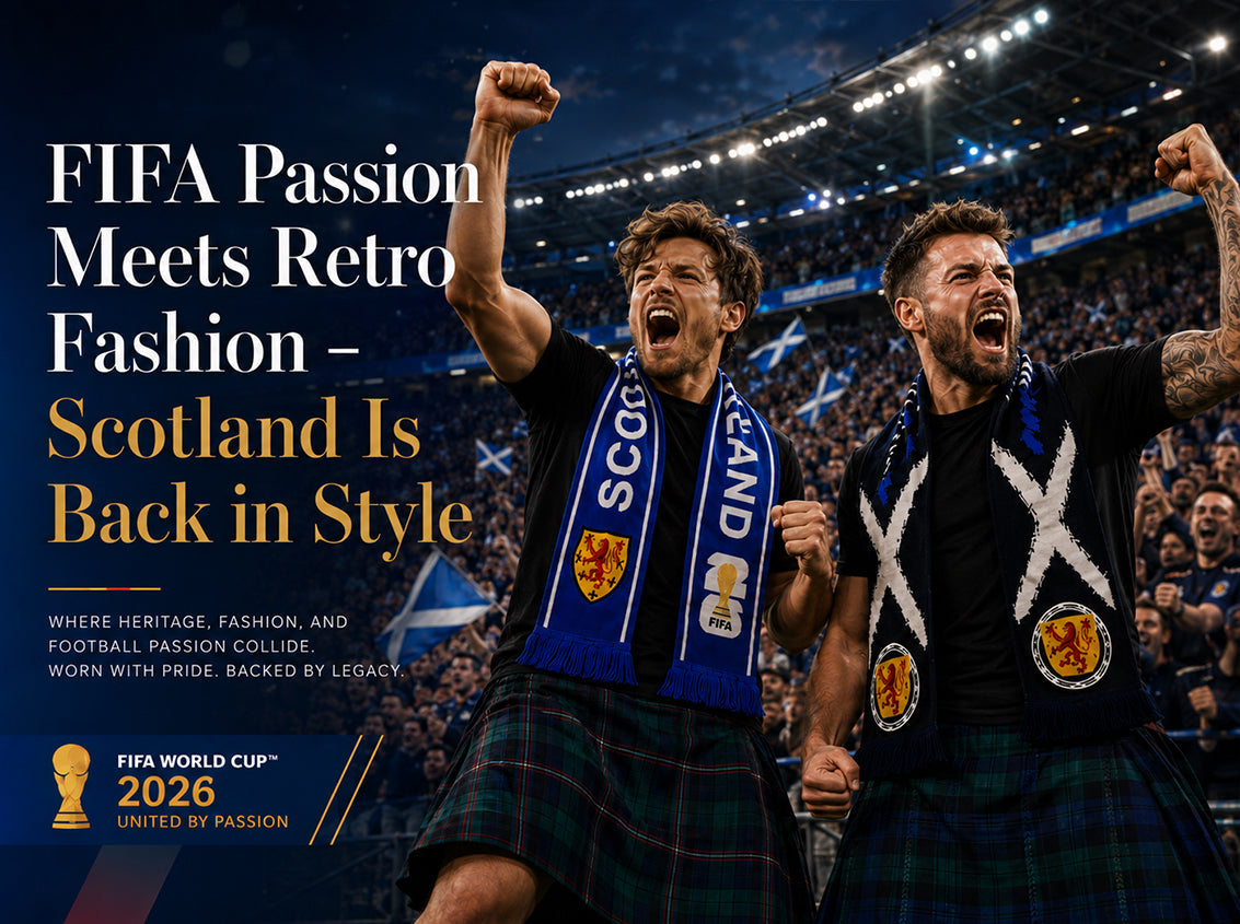 FIFA Passion Meets Retro Fashion – Scotland Is Back in Style