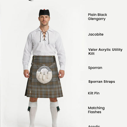 Collection image for: Valor Acrylic Kilt Packages