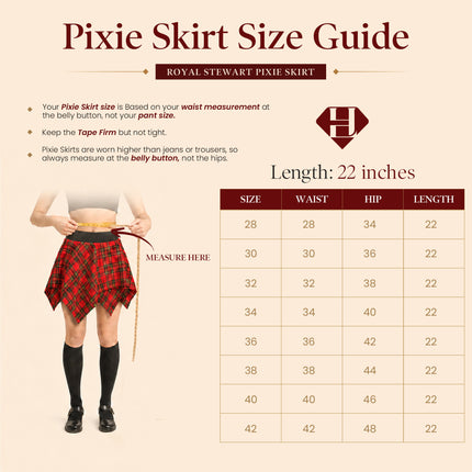 Women's Twilight Short Pixie Skirt | Royal Stewart