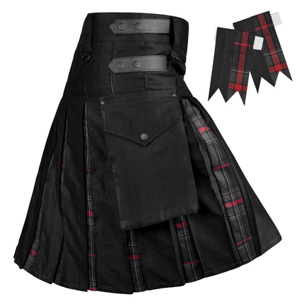 Spirit Of Bruce Hybrid Utility Kilts for Men  - Traditional Style with Modern Functionality | Big & Tall