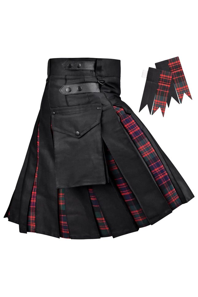 MacDonald Modern Kilt for Men - Traditional Style with Modern Functionality