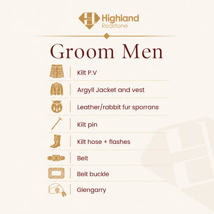 Highland Wedding Crew Package - Groomsmen Complete Outfit