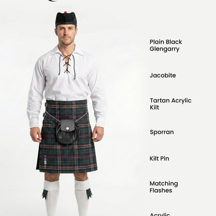 Acrylic Kilt Package | Scottish National