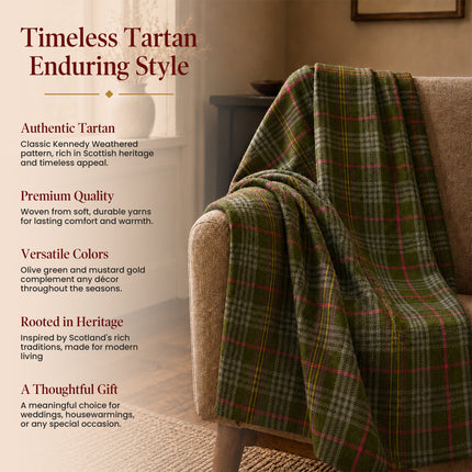 Weathered Kennedy -Tartan
