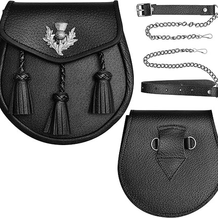 Acrylic Kilt Package | Plain Black