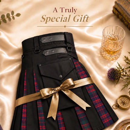 MacDonald Modern Kilt for Men - Traditional Style with Modern Functionality