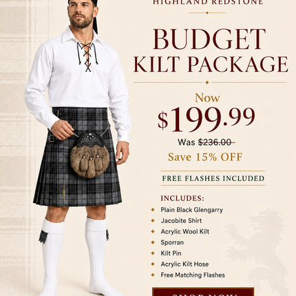 Acrylic Kilt Package | Grey Watch
