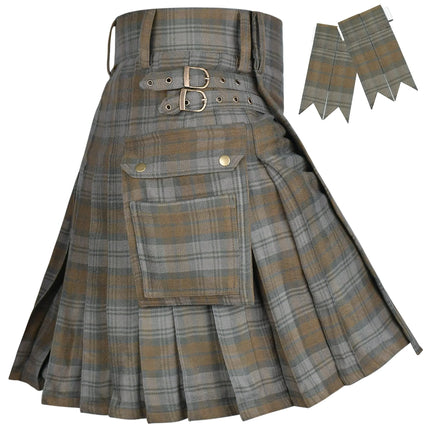 Valor Acrylic Kilt Bundle Lite | Black Watch Weathered