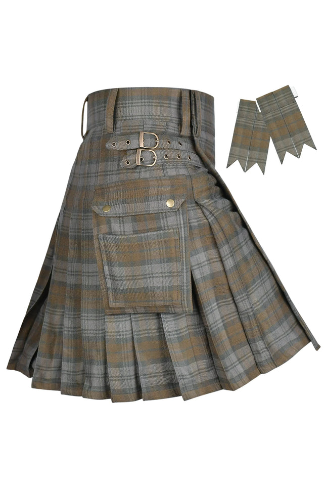 Valor Acrylic Kilt Bundle Lite | Black Watch Weathered