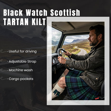 Valor Acrylic Kilt Bundle Lite | Black Watch