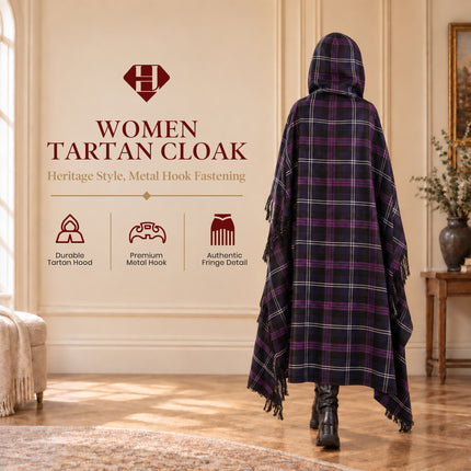 Women Tartan Cloak (Heritage Of Scotland)