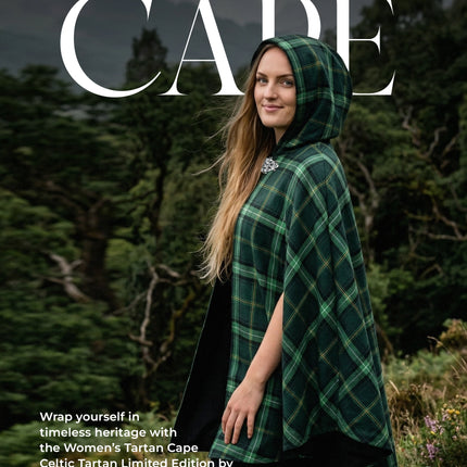 Women Tartan Cape – Celtic - Limited Edition