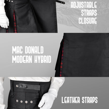MacDonald Modern Kilt for Men - Traditional Style with Modern Functionality | Big & Tall