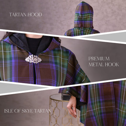 Women Tartan Cape - Isle of Skye