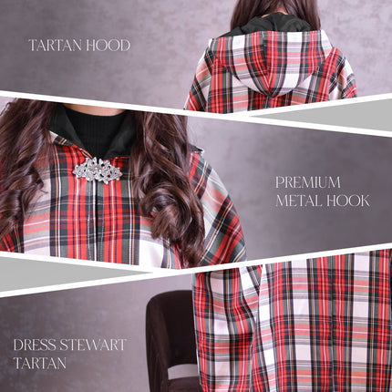 Women Tartan Cape - Dress Stewart