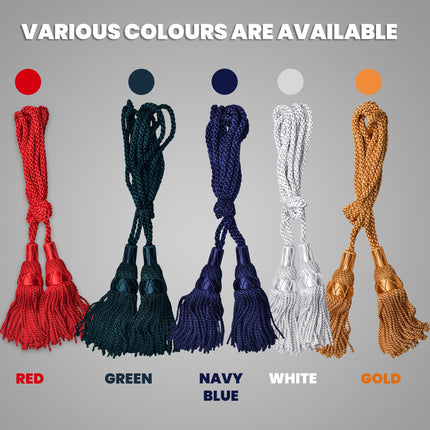 Highland Redstone Bagpipe Silk Cord | Green