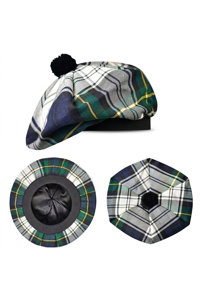 Tam O'Shanter Hat with Pompom | Dress Gordon Tartan
