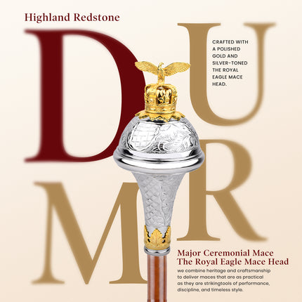 Scottish Drum Major Ceremonial Mace| Royal Eagle Head