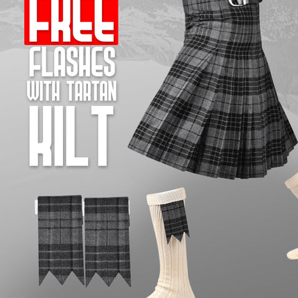 Acrylic Kilt | 16oz Grey Watch Tartan Kilt