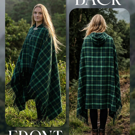 Women Tartan Cloak – Celtic - Limited Edition