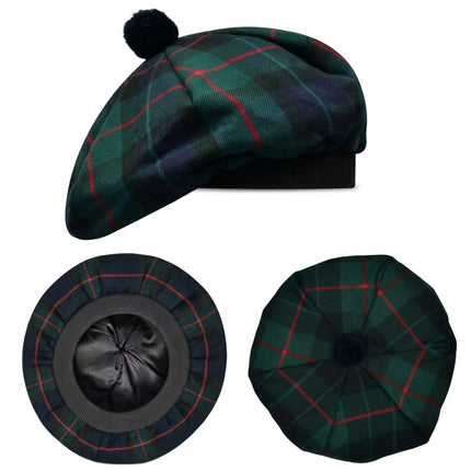 Tam O'Shanter Hat with Pompom | Gunn Modern Tartan