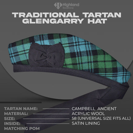 Glengarry Hat |  Ancient Campbell