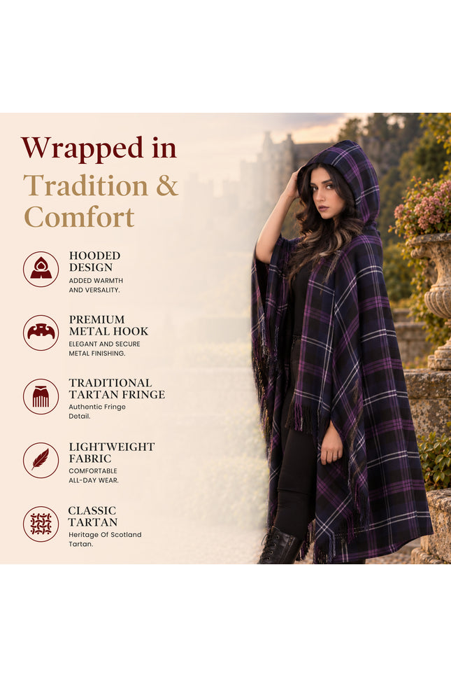 Women Tartan Cloak (Heritage Of Scotland)