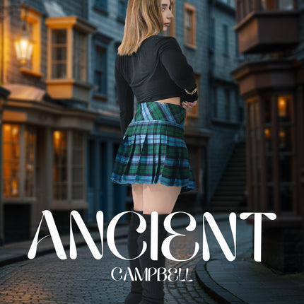 Women's Tartan Billie Skirt | Ancient Campbell