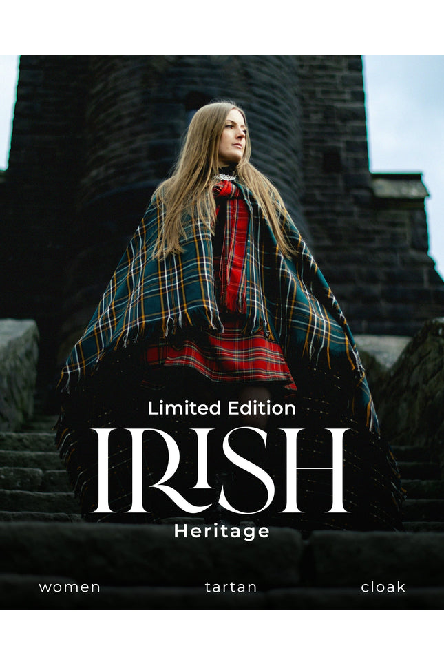 Women Tartan Cloak - Irish Heritage - Limited Edition