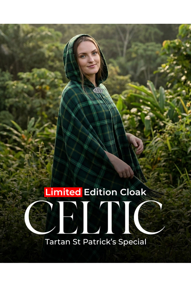 Women Tartan Cloak – Celtic - Limited Edition
