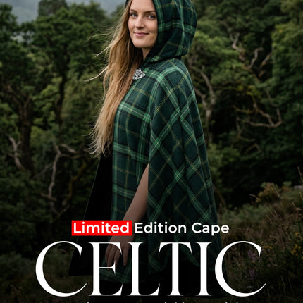 Women Tartan Cape – Celtic - Limited Edition
