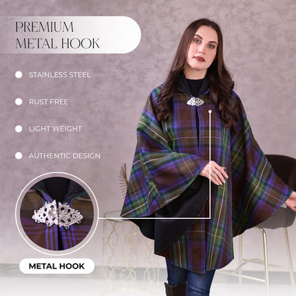 Women Tartan Cape - Isle of Skye