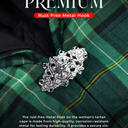 Women Tartan Cape – Celtic - Limited Edition