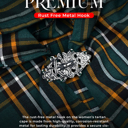 Women Tartan Cape – Irish Heritage | Limited Edition