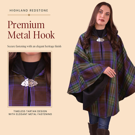 Women Tartan Cape - Isle of Skye