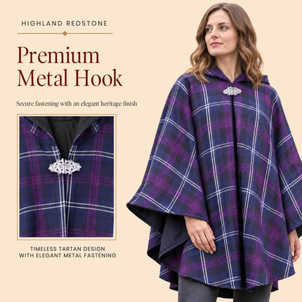 Women Tartan Cape - Heritage of Scotland