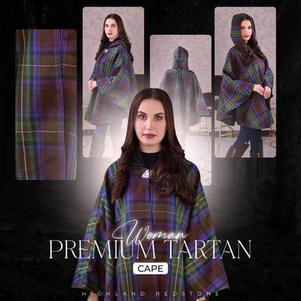Women Tartan Cape - Isle of Skye