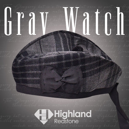 Glengarry Hat | Gray Watch