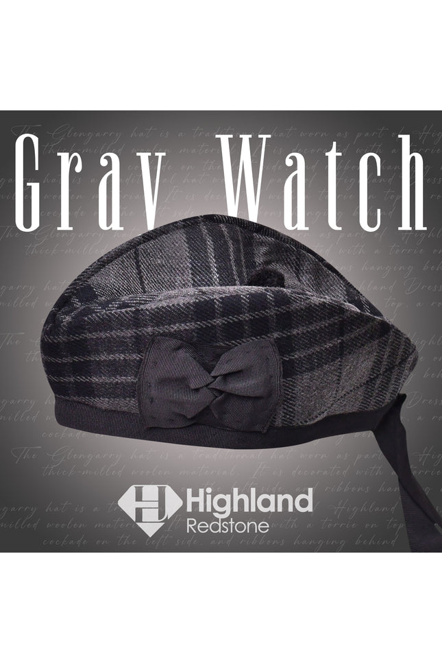 Glengarry Hat | Gray Watch