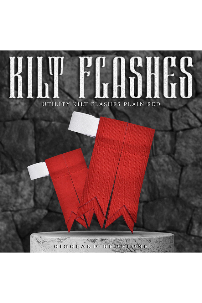 Utility Kilt Flashes | Red