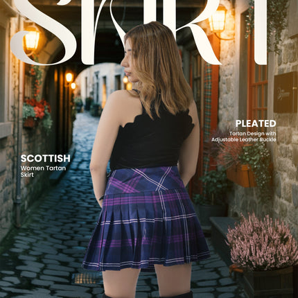Women's Tartan Billie Skirt| Heritage of Scotland