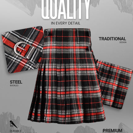 Acrylic Kilt | 16oz Spirit of Bruce Tartan Kilt