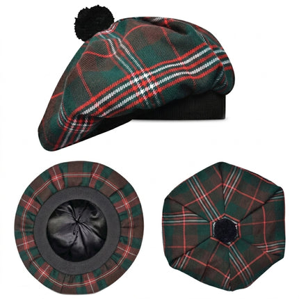 Tam O'Shanter Hat with Pompom | Scott Brown Tartan