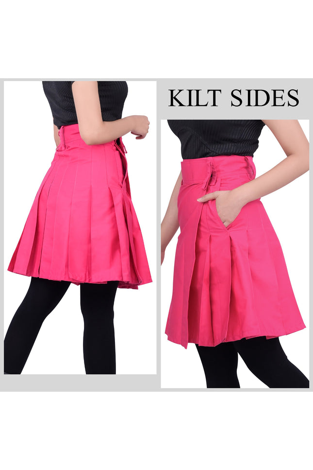 Raven Women Kilt - Pink