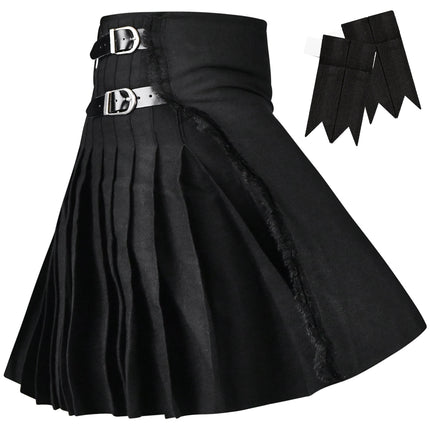 Acrylic Kilt Package | Plain Black