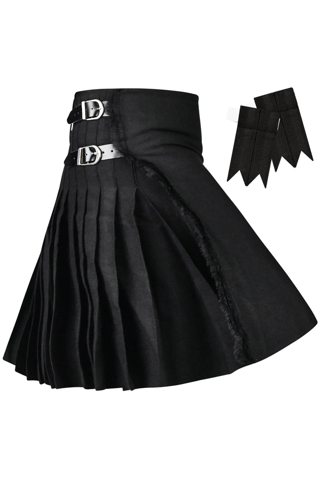 Acrylic Kilt Package | Plain Black