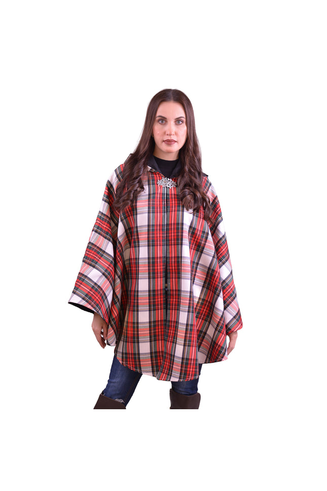 Women Tartan Cape - Dress Stewart