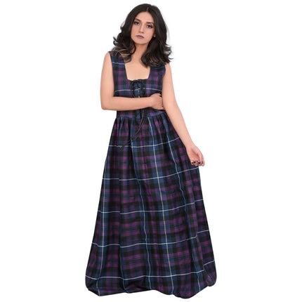 Women's Scottish Highland Dress - Long Tartan Dress | Pride of Scotland