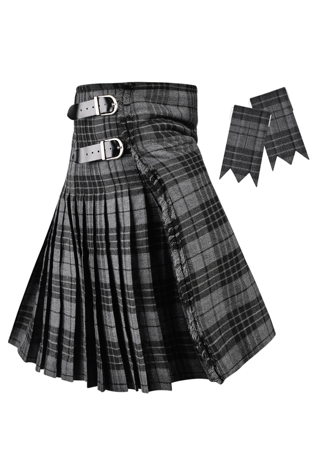 Acrylic Kilt | 16oz Grey Watch Tartan Kilt