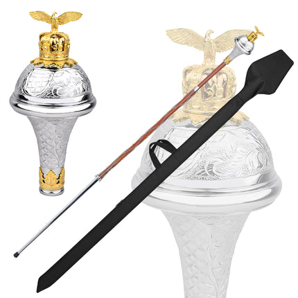 Scottish Drum Major Ceremonial Mace| Royal Eagle Head